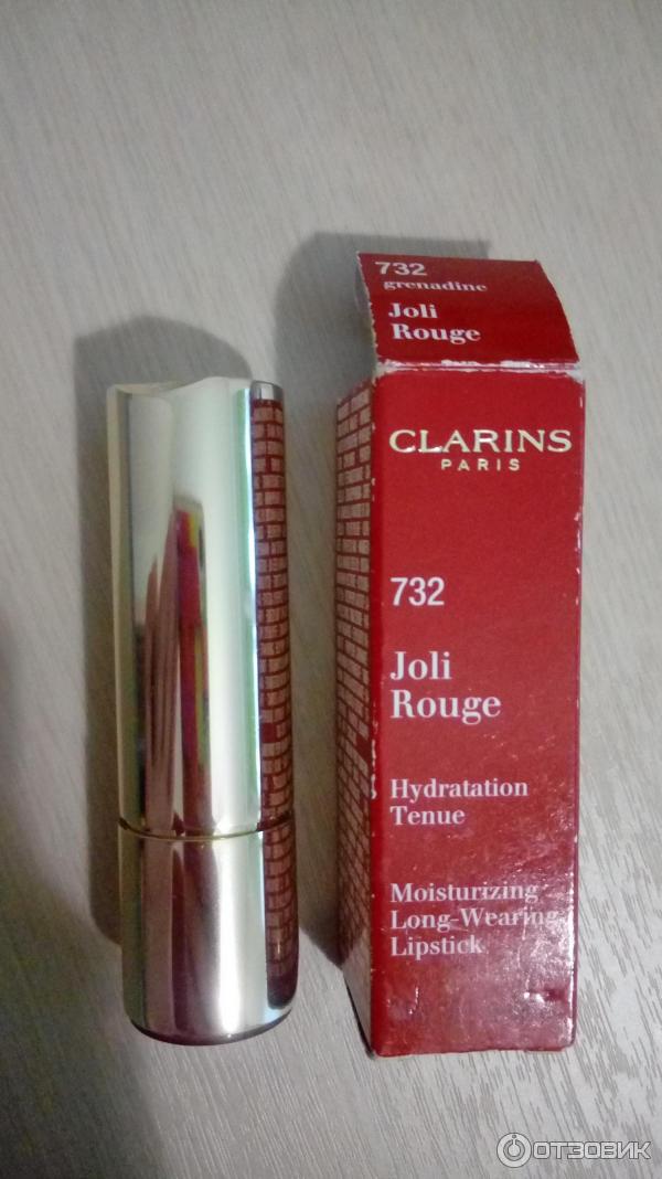 Губная помада Clarins Joli Rouge фото