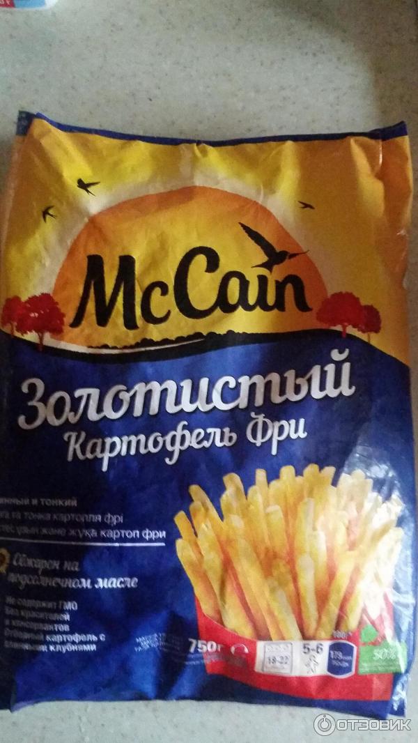 Картофель фри McCain Золотистый фото