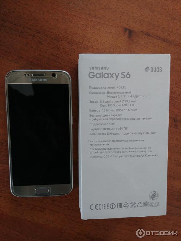 Смартфон Samsung Galaxy S6 Duos фото