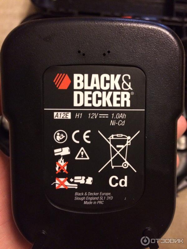 Black And Decker A9252 Аккумулятор Купить