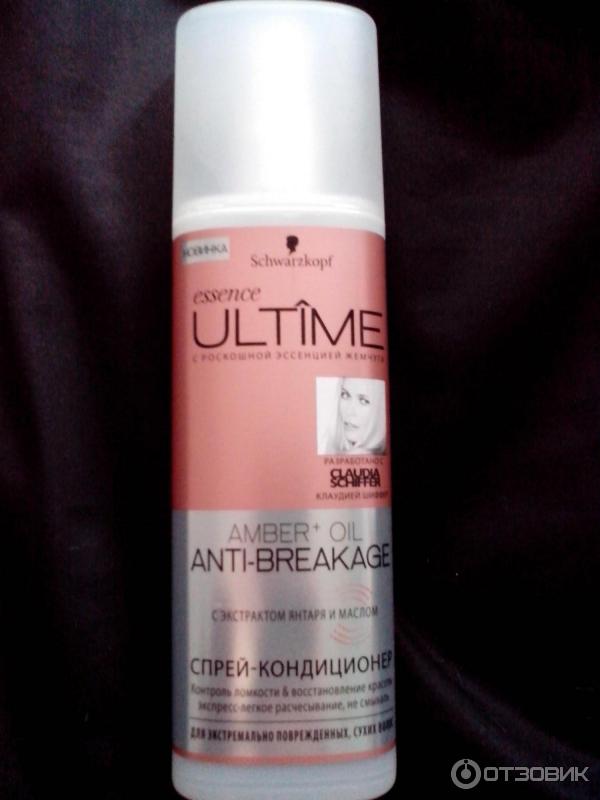 Спрей-кондиционер Schwarzkopf Essence Ultime Amber + Oil Anti-Breakage фото