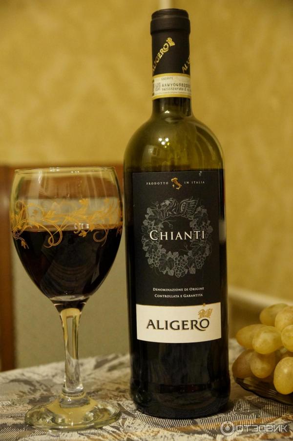 Вино красное сухое Chianti Aligero фото