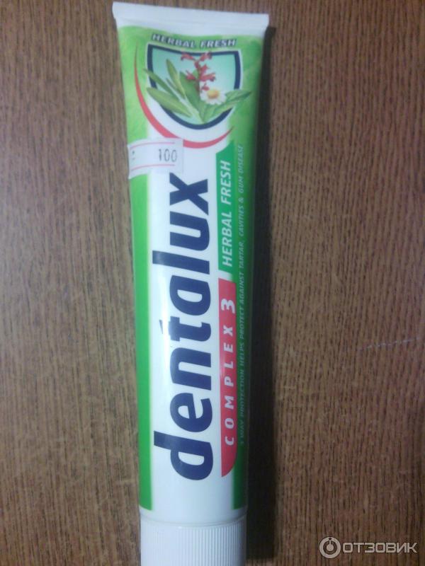 Зубная паста Dentalux Herbal Fresh фото