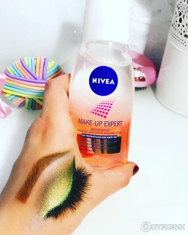 Ухаживающее средство для снятия макияжа с глаз Nivea фото