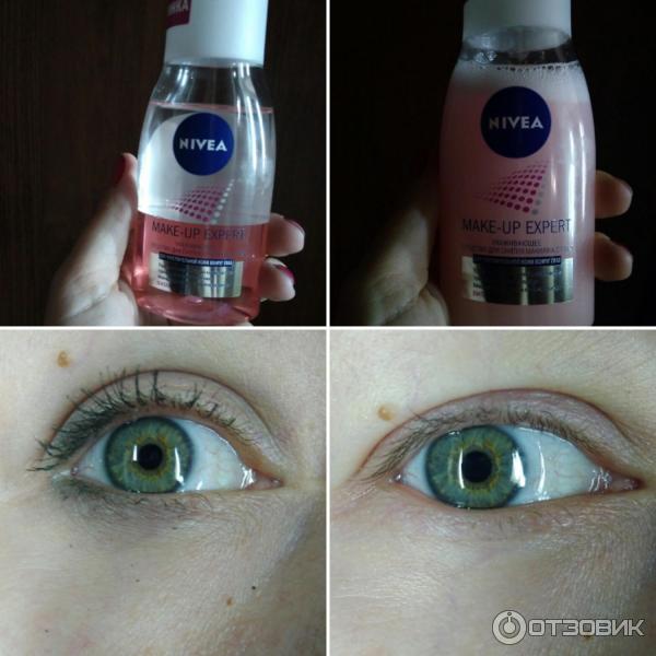 Ухаживающее средство для снятия макияжа с глаз Nivea фото