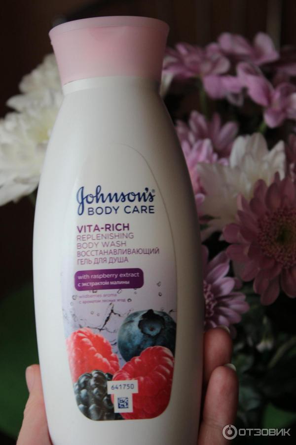 Восстанавливающий гель для душа Johnson's Body Care Vita-Rich фото