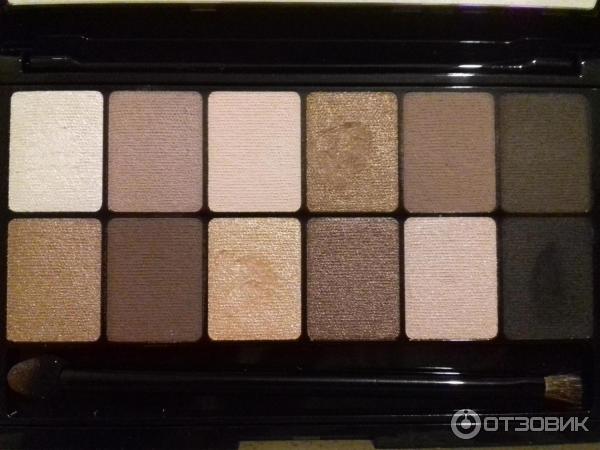 Палетка теней Maybelline The Nudes eyeshadow palette фото