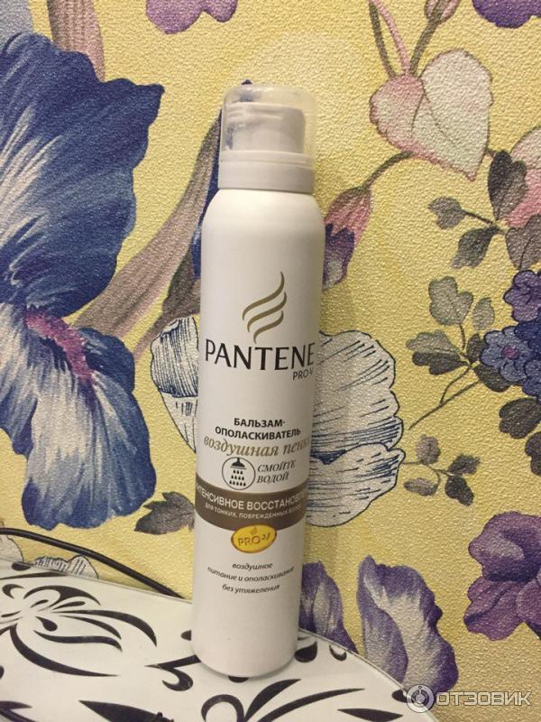 Бальзам-ополаскиватель для волос Pantene PRO-V Воздушная пенка Интенсивное восстановление фото