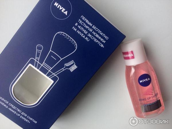 Ухаживающее средство для снятия макияжа с глаз Nivea фото