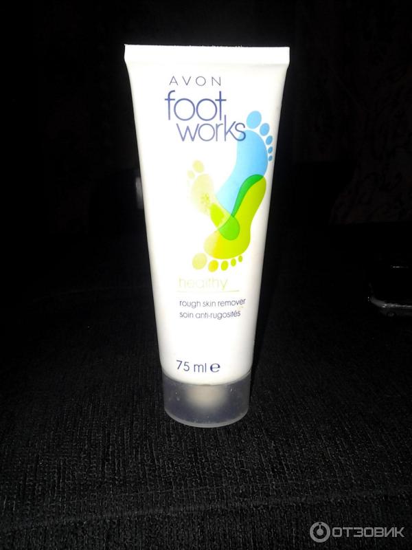 Средство для смягчения огрубевшей кожи ног Avon Footworks Healthy фото