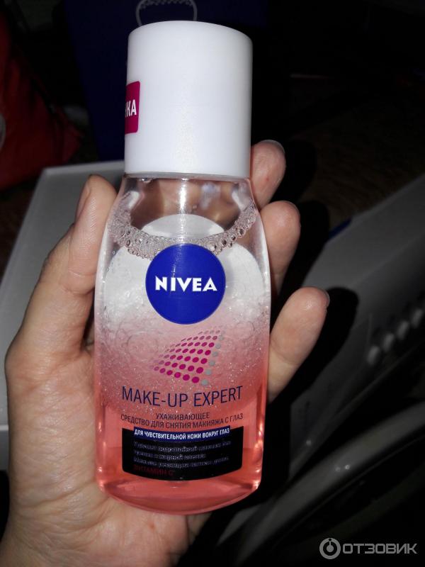 Ухаживающее средство для снятия макияжа с глаз Nivea фото