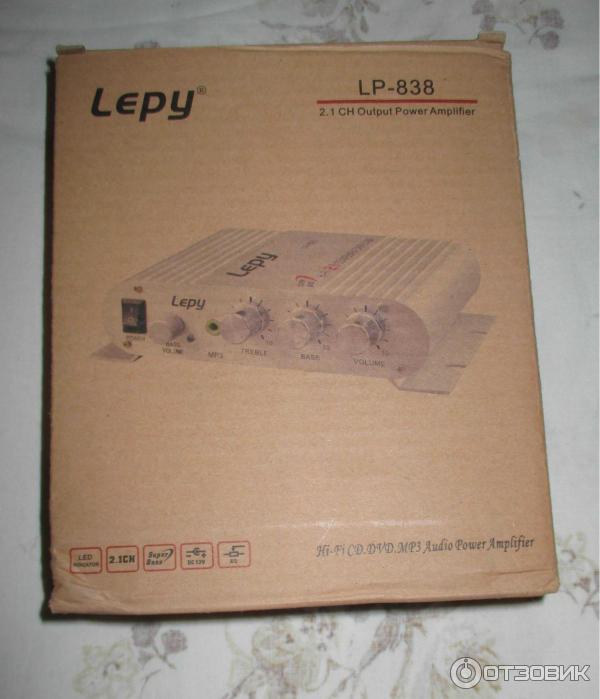 Усилитель звуковой частоты Lepy LP-838 2,1