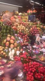 Рынок "Бокерия" (Испания, Барселона) фото