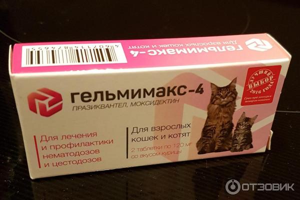 Таблетки от глистов кошкам