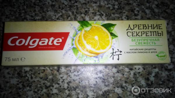 Colgate Древние секреты безупречная свежесть фото