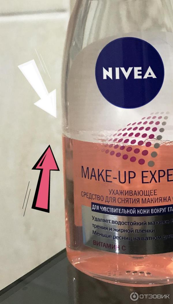 Ухаживающее средство для снятия макияжа с глаз Nivea фото