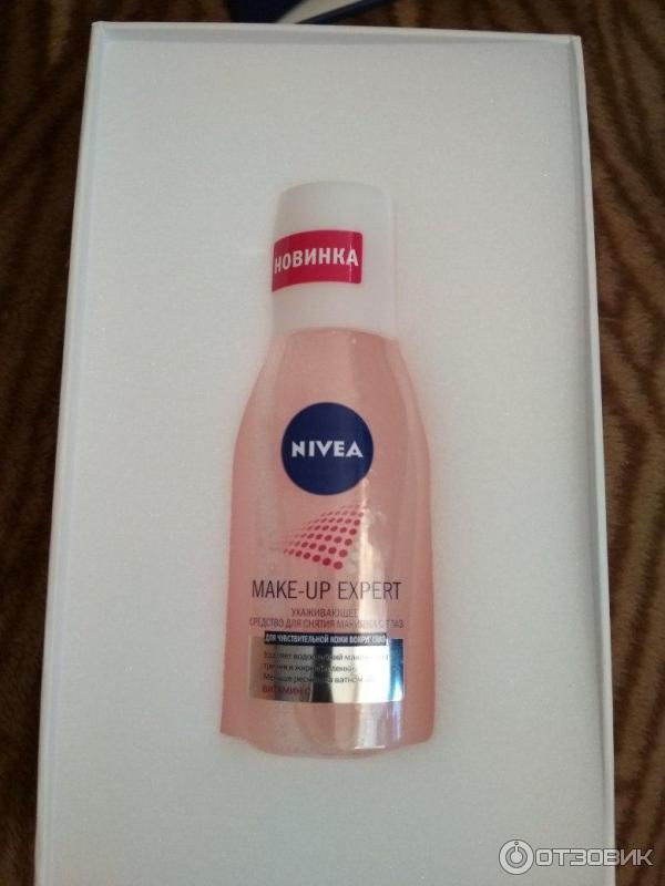 Ухаживающее средство для снятия макияжа с глаз Nivea фото