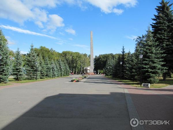 Парк победы челябинск фото Отзыв о Парк "Сад Победы" (Россия, Челябинск) Самый "военный" парк города