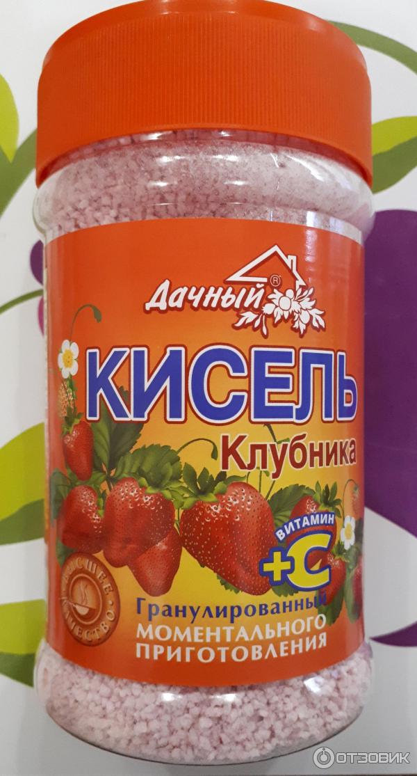 Отзыв о Кисель "Дачный" гранулированный моментального приготовления ...