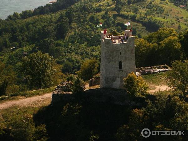 Вид сверху. Анакопийская крепость.