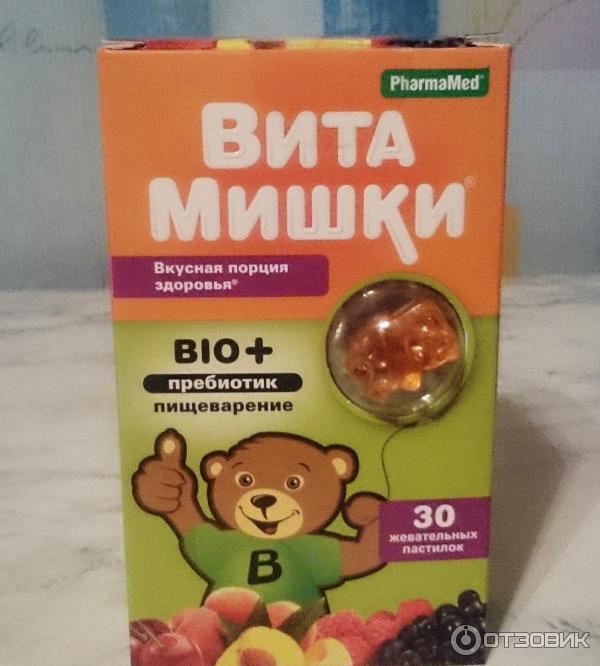 Витамины для детей ВитаМишки Bio+ фото