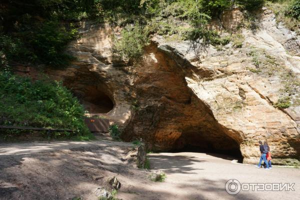 Экскурсия в пещеру Гутманя (Латвия, Сигулда) фото