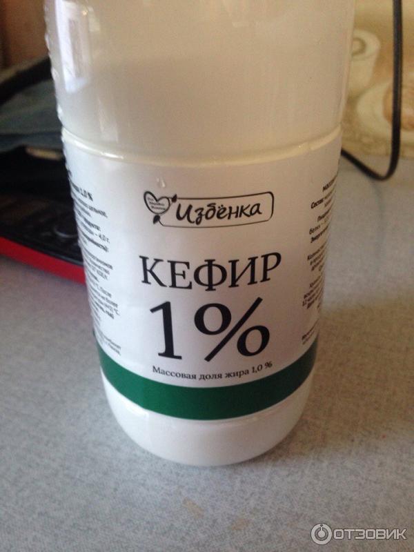 Кефир Избенка 1% фото