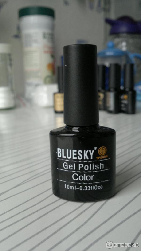 Гель-лак для ногтей Bluesky Gel Polish Color фото