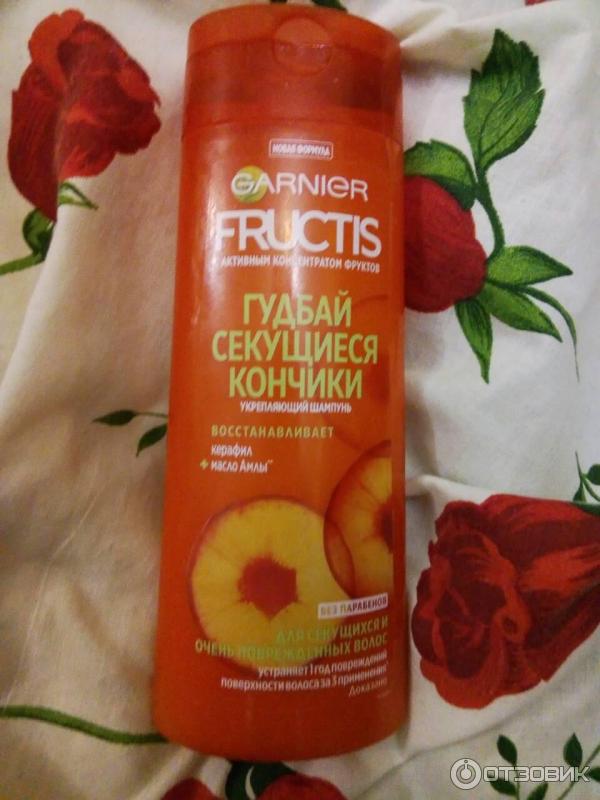 Шампунь и бальзам Garnier Fructis Гудбай секущиеся кончики фото