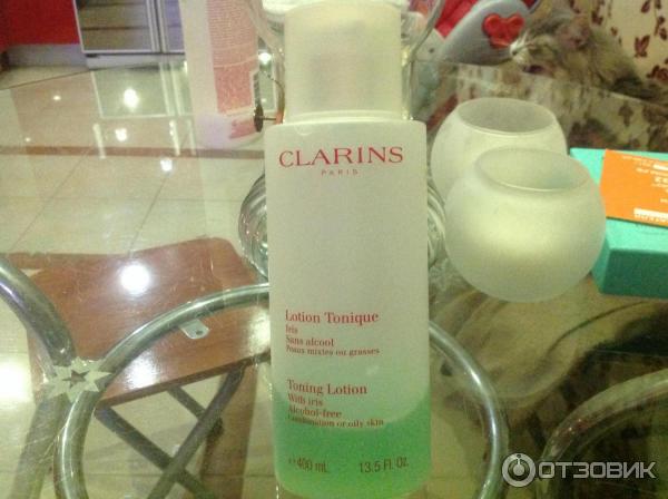 Тоник Clarins Toning Lotion With Iris фото