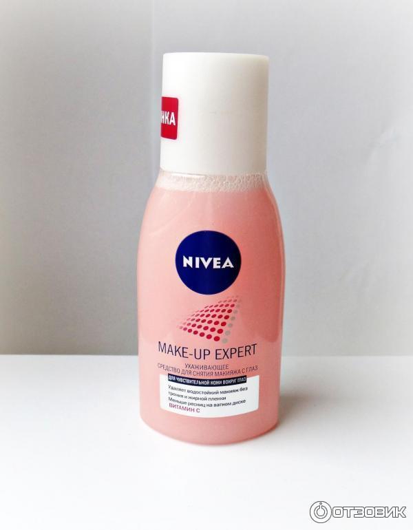 Ухаживающее средство для снятия макияжа с глаз Nivea фото