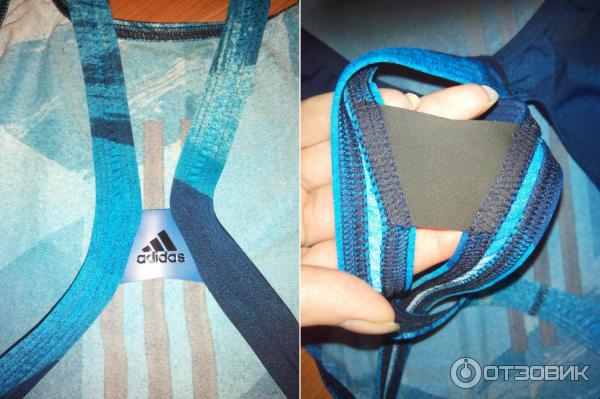 Слитный женский купальник Adidas Infinitex Graphic - дизайн - лямки - их ширина и способ соединения