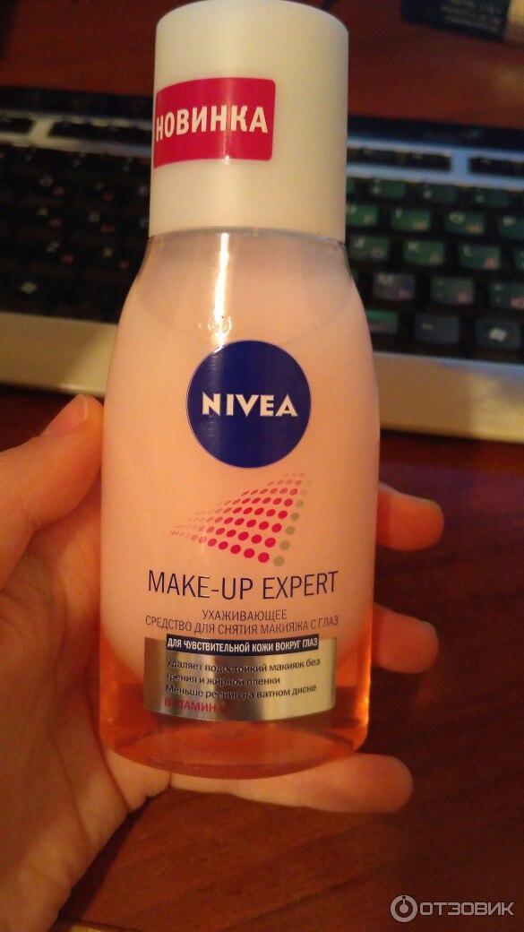 Ухаживающее средство для снятия макияжа с глаз Nivea фото