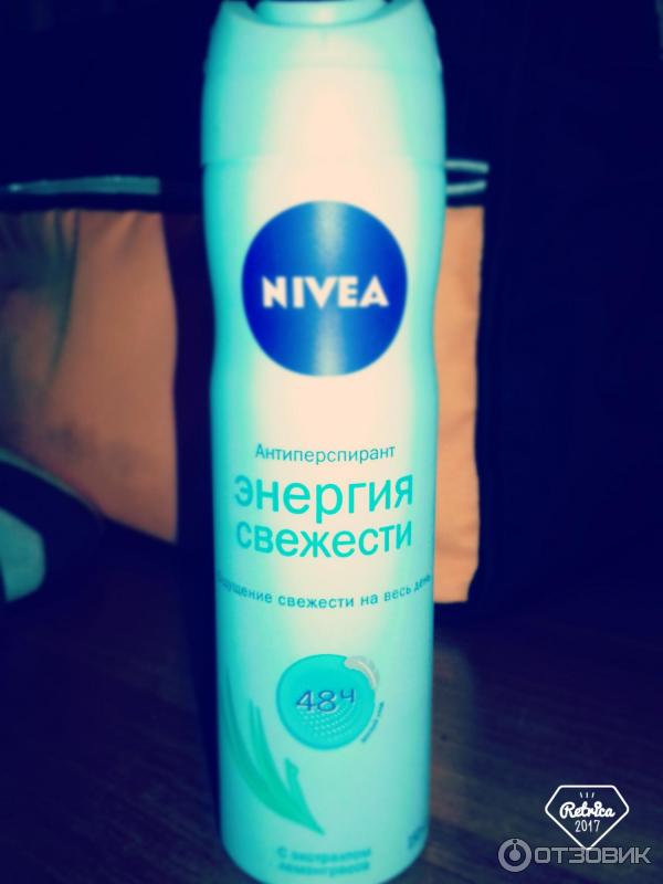 Дезодорант-антиперспирант спрей Nivea Энергия свежести фото