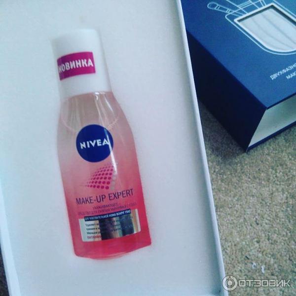 Ухаживающее средство для снятия макияжа с глаз Nivea фото