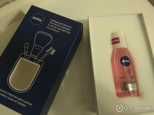 Ухаживающее средство для снятия макияжа с глаз Nivea фото