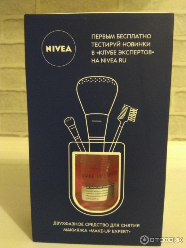 Ухаживающее средство для снятия макияжа с глаз Nivea фото