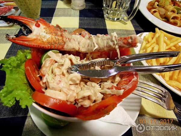 Ресторан Red Lobster в Хиккадуве, Шри-Ланка