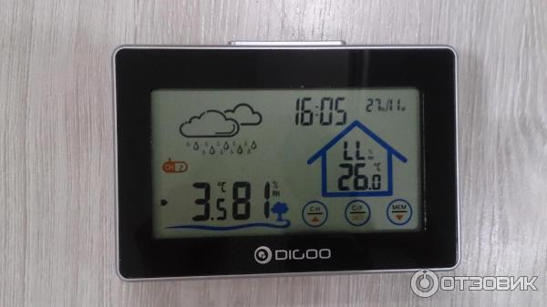 Беспроводной термометр-гигрометр DIGOO DG-TH8380 фото