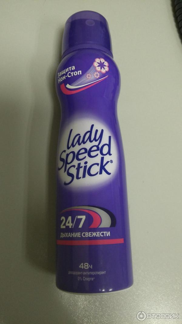 Дезодорант-спрей Lady Speed Stick 24/7 Дыхание свежести фото