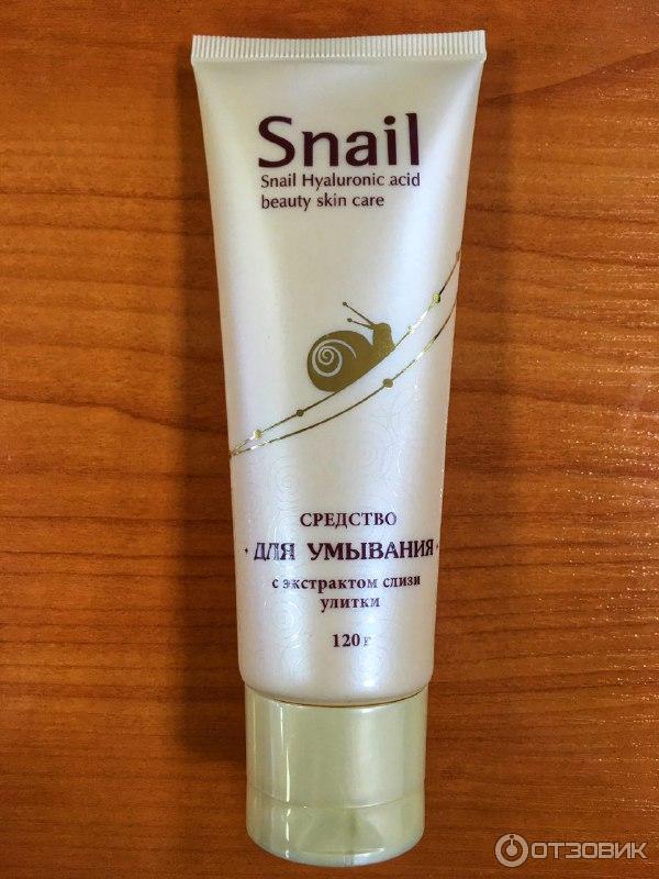 Средство для умывания Ullex Snail с экстрактом слизи улитки фото