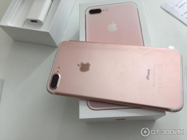 Смартфон Apple iphone 7 plus rose gold фото