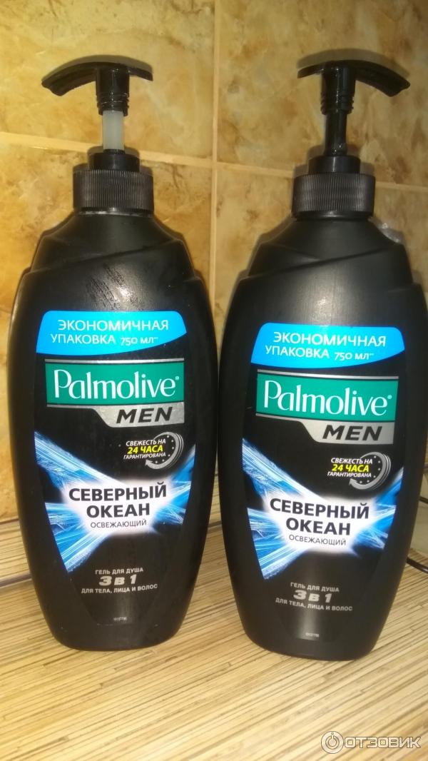 Гель для душа Palmolive Men 3 в 1 Северный океан освежающий фото