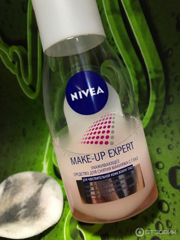 Ухаживающее средство для снятия макияжа с глаз Nivea фото