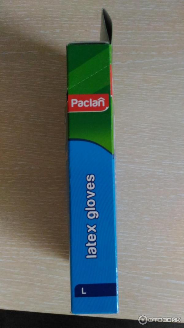 Латексные перчатки Paclan фото