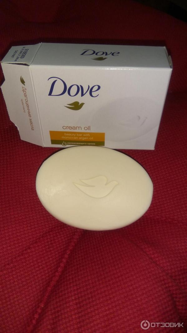 Крем-мыло Dove Cream Oil с драгоценными маслами фото