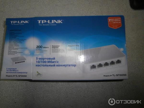 Коммутатор TP-Link TL-SF1005D фото