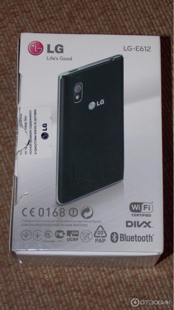 Смартфон LG Optimus L5 Е612 фото