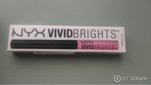 Жидкая цветная подводка для глаз NYX Vivid Brights фото