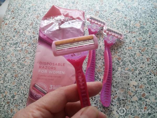 Женские бритвенные станки Oriflame Ladies Delicate Disposable Razor одноразовые фото